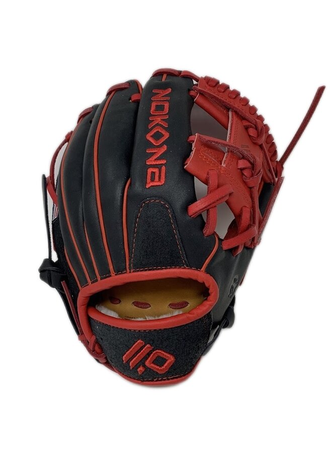 Nokona Underground 11.5" Limited Edition Black Red Rht