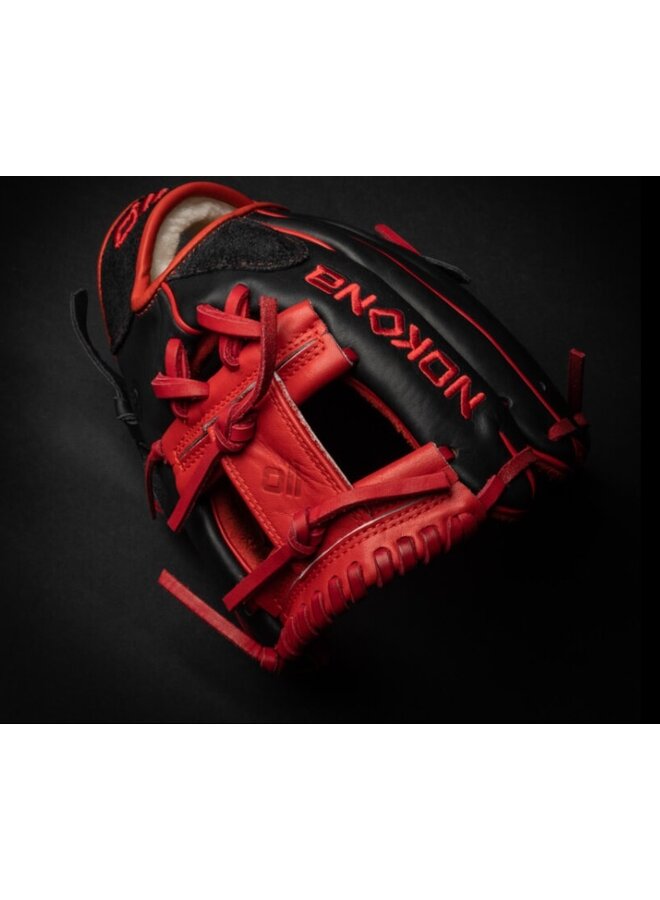 Nokona Underground 11.5" Limited Edition Black Red Rht