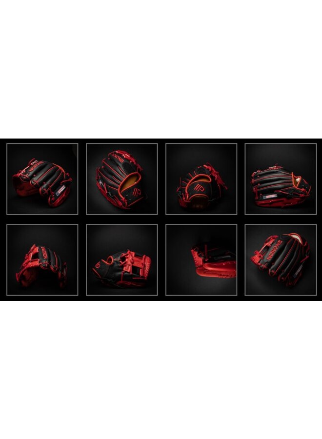 Nokona Underground 11.5" Limited Edition Black Red Rht