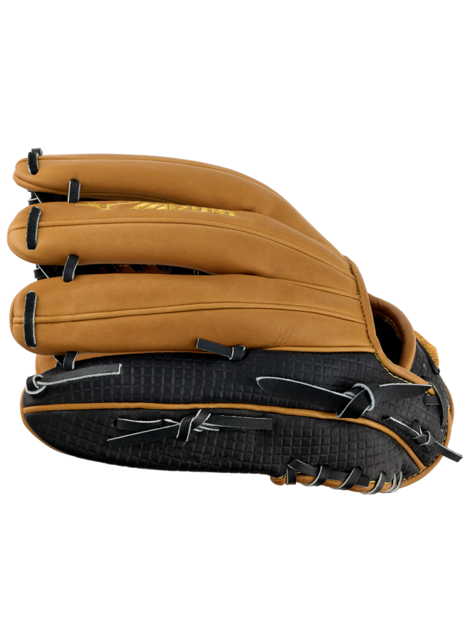 2025 MIZUNO PRO LTD SHOGUN BALL GLOVE MADE IN HAGA JAPAN BROWN/BLACK 11.75" RHT