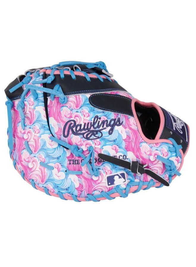 RAWLINGS HOH COLORSYNC 9.0 13" FIRST BASE MITT NAVY SWIRL LHT