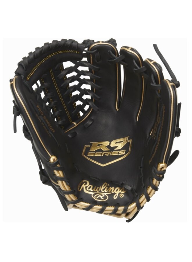 RAWLINGS R9 BASEBALL SERIES BASEBALL GLOVE 11 3/4" MT/CV RHT