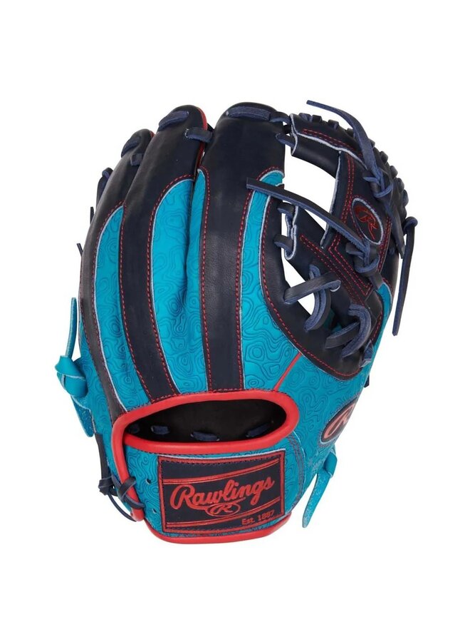 RAWLINGS HOH COLORSYNC 9.0 11.5" BASEBALL GLOVE TEAL / NAVY / RED