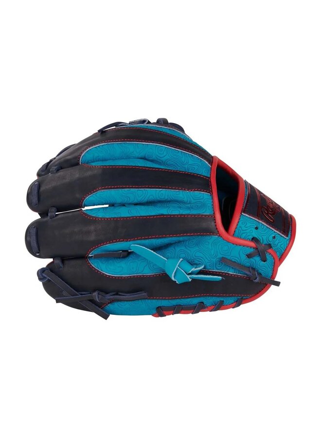 RAWLINGS HOH COLORSYNC 9.0 11.5" BASEBALL GLOVE TEAL / NAVY / RED