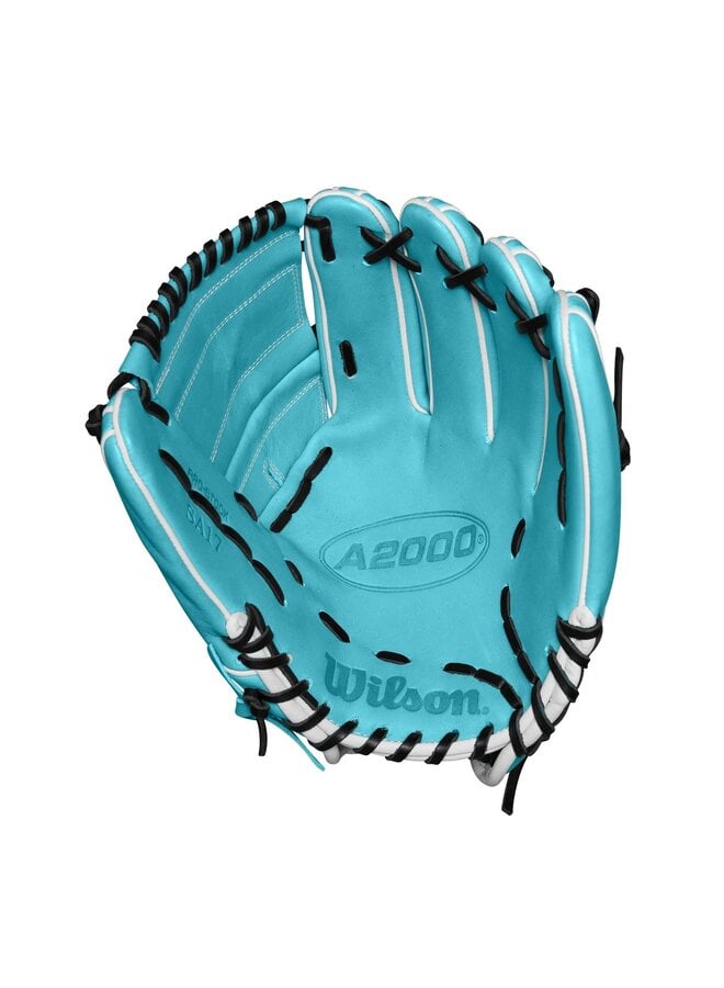 WILSON A2000 SA17 GLOVE 12" TEAL/WHITE