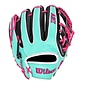 WILSON A2K  SUMMER 2025 1720 GLOVE 11.5" BLACK/PINK/SEAFOAM