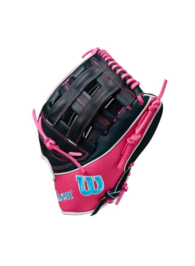 WILSON A2K SUMMER 2025 1750 GLOVE 12.5"  NAVY/PINK