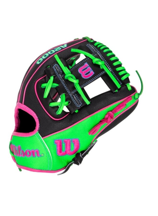 WILSON SUMMER 2025 A2000 1786 GLOVE 11.5 RASPBERRY ECTO COOLER
