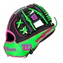 WILSON SUMMER 2025 A2000 1786 GLOVE 11.5 RASPBERRY ECTO COOLER