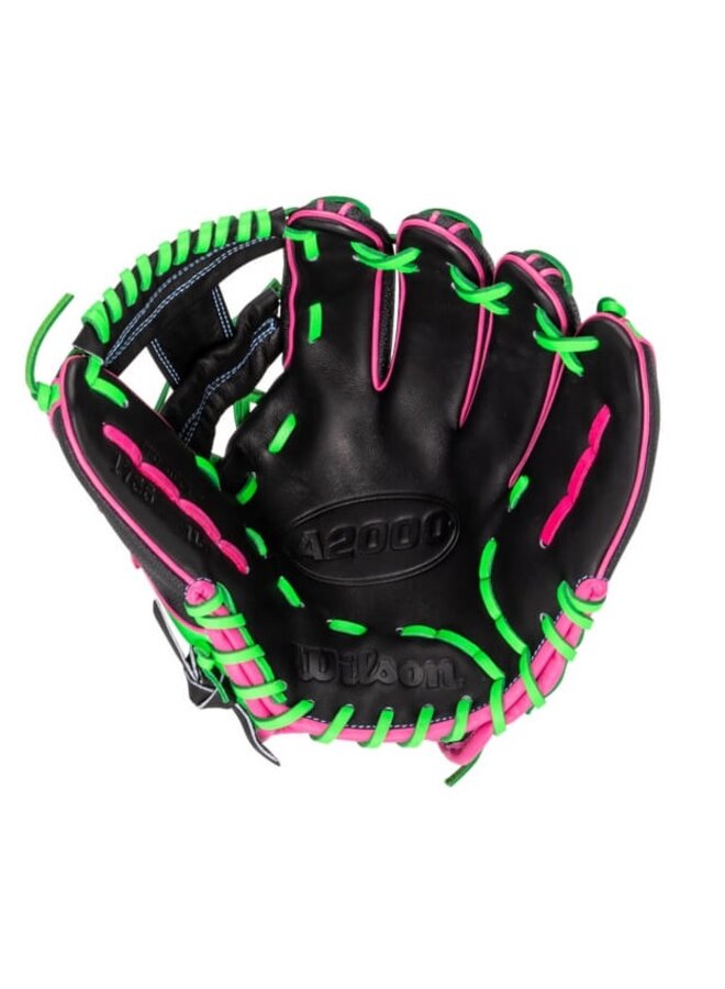WILSON SUMMER 2025 A2000 1786 GLOVE 11.5 RASPBERRY ECTO COOLER