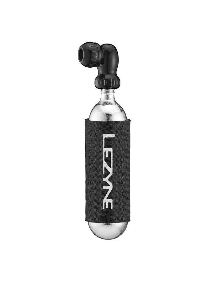 Lezyne, Twin Speed Drive 25g, CO2 Inflator, Threaded, Presta, Schrader