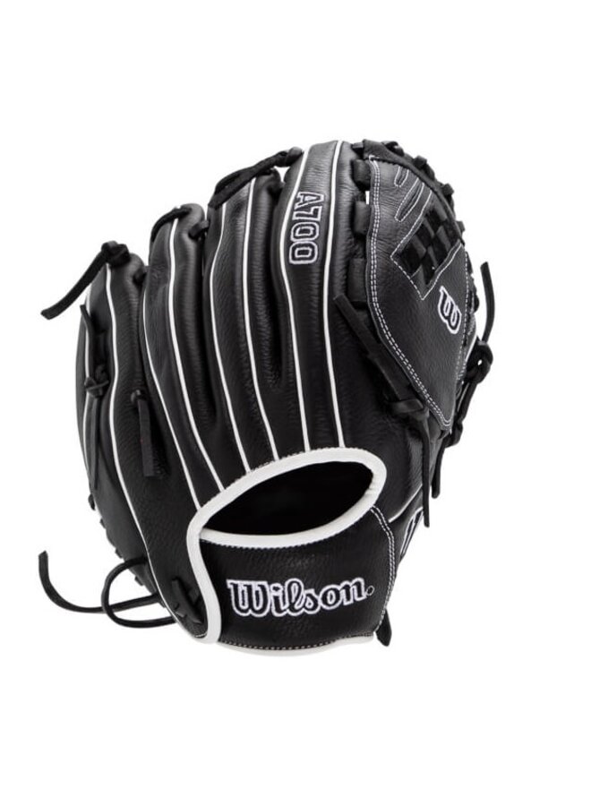 Wilson A700 12.5" Fastpitch Black/White