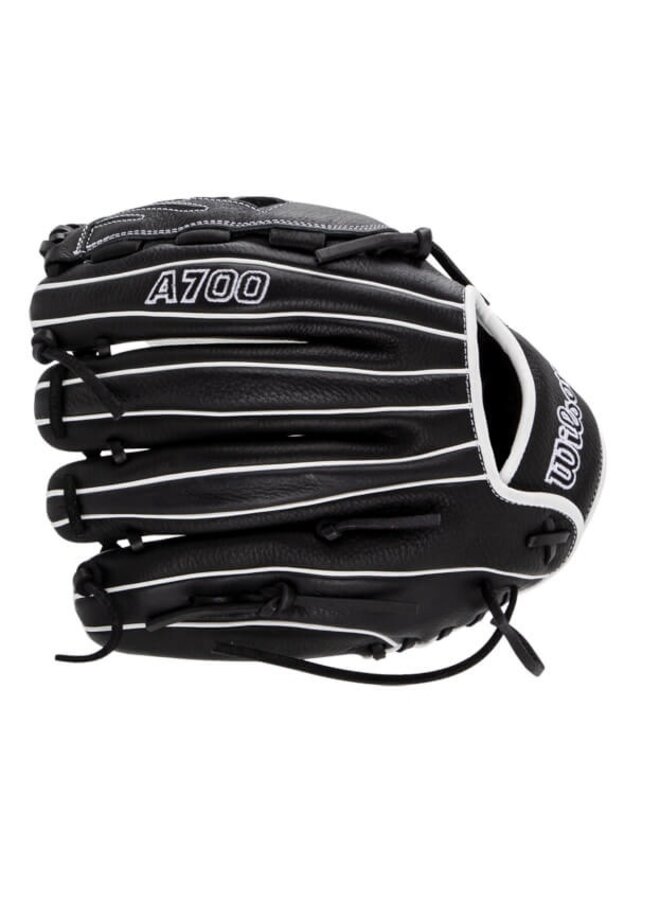 Wilson A700 12.5" Fastpitch Black/White