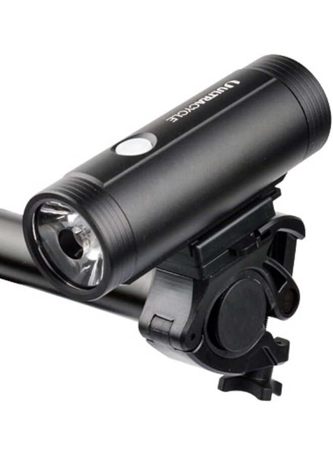 ULTRACYCLE, USB 1100 LUMEN HEADLIGHT, RECHARGABLE WITH MOUNT