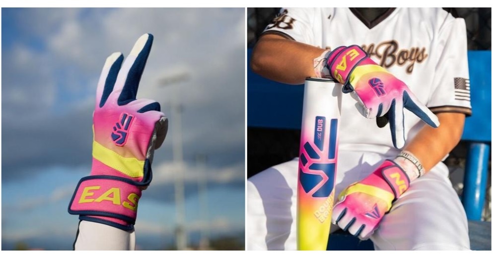 easton DUB batting gloves