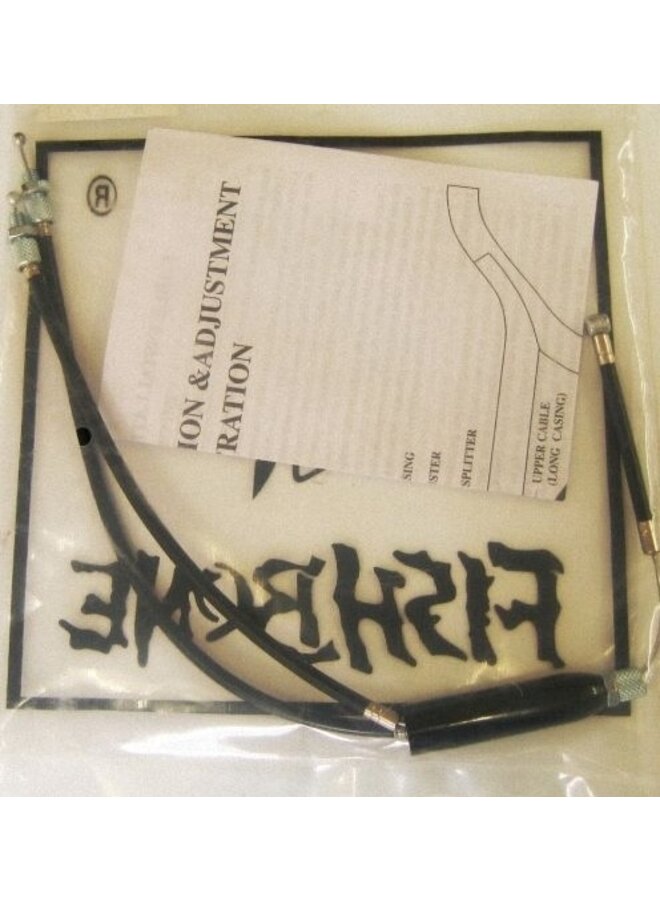 Front cable FishBone for rotor GYRO & ORYG Black