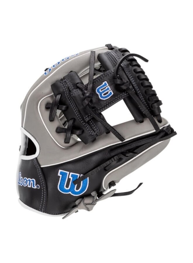 Wilson A900 PF1125 25 Pedroia Fit 11.25" Baseball Glove Black - Royal