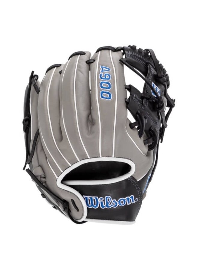 Wilson A900 PF1125 25 Pedroia Fit 11.25" Baseball Glove Black - Royal