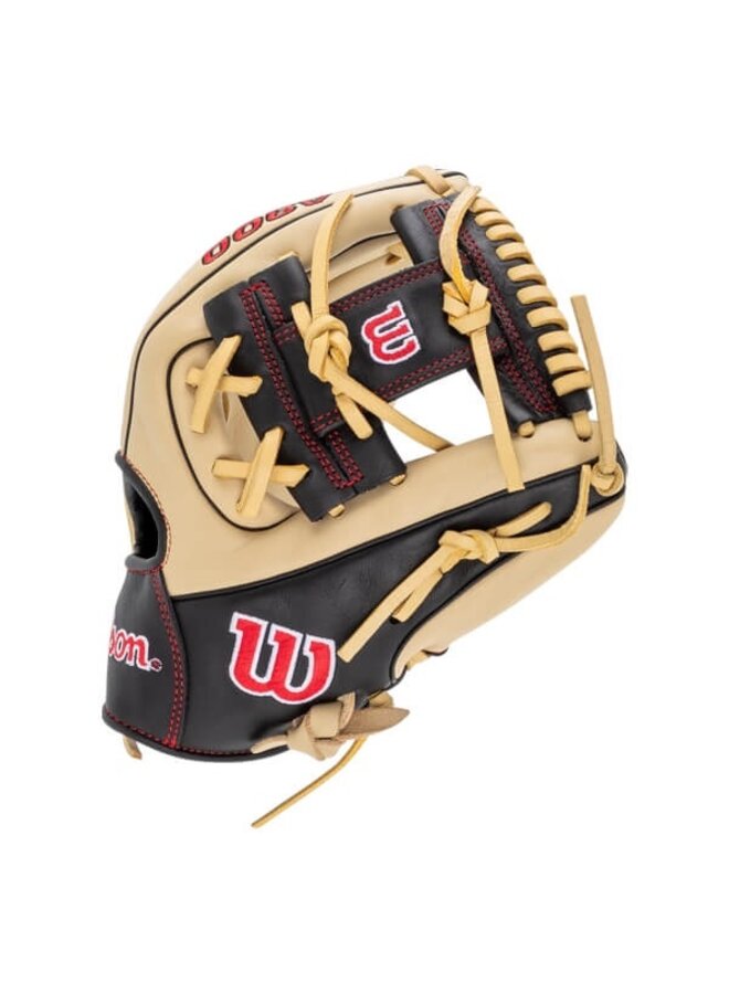 Wilson A900 PF115 25 Pedroia Fit 11.5" Baseball Glove Black - Red