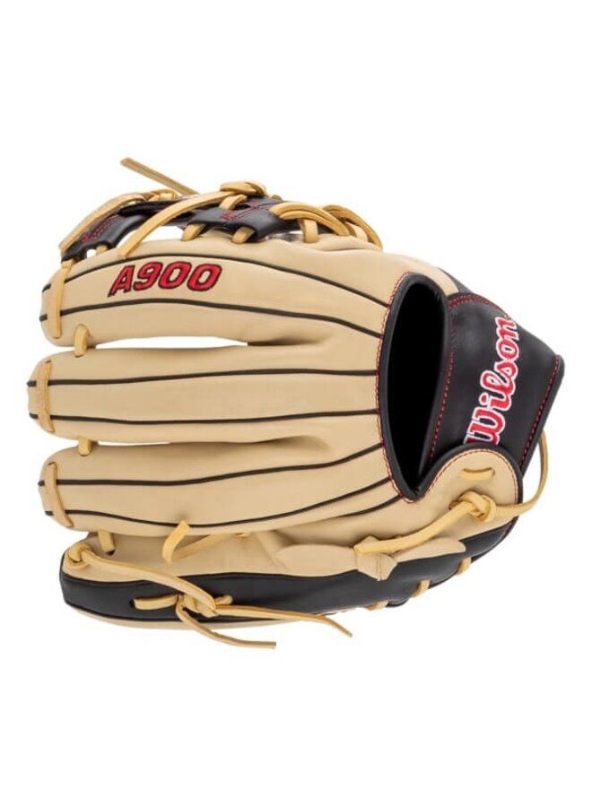 Wilson A900 PF115 25 Pedroia Fit 11.5" Baseball Glove Black - Red