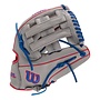 Wilson A900 PF12 Pedroia Fit 12" Baseball Glove Grey - Royal - Red