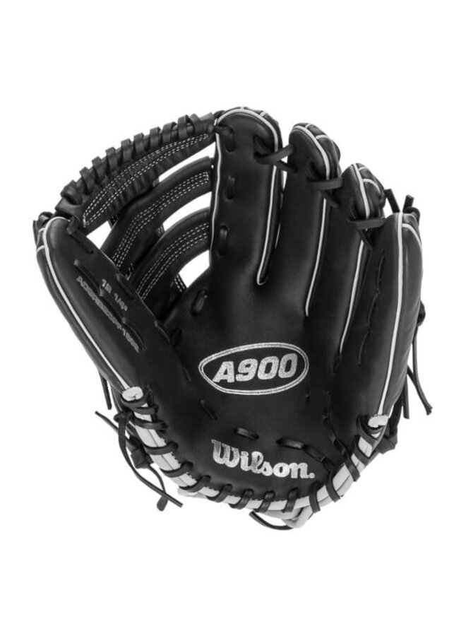 Wilson A900 PF1892 Pedroia Fit 12.25" Baseball Glove Black- Silver