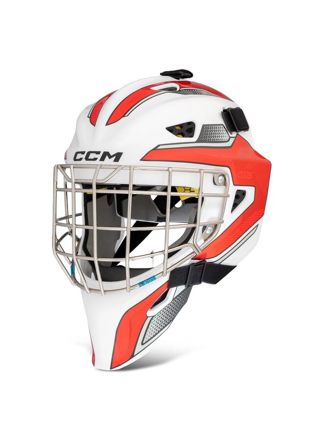 CCM AXIS F5 GOALIE MASK WITH DECAL JR