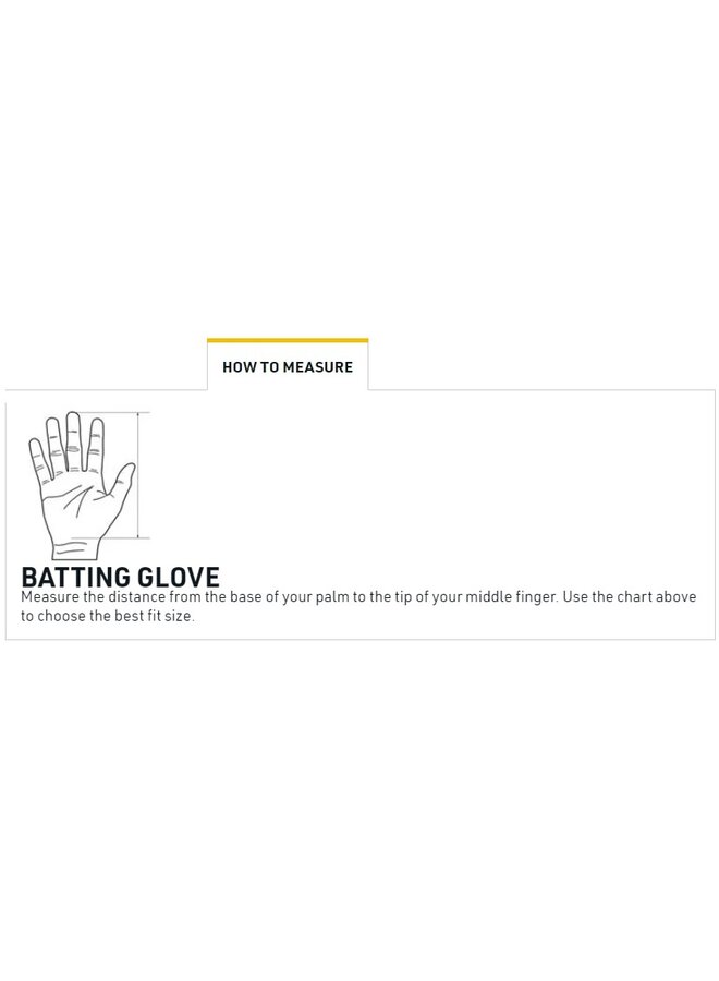 EVOSHIELD CARBYNE  WRIST WRAP BATTERS GLOVE