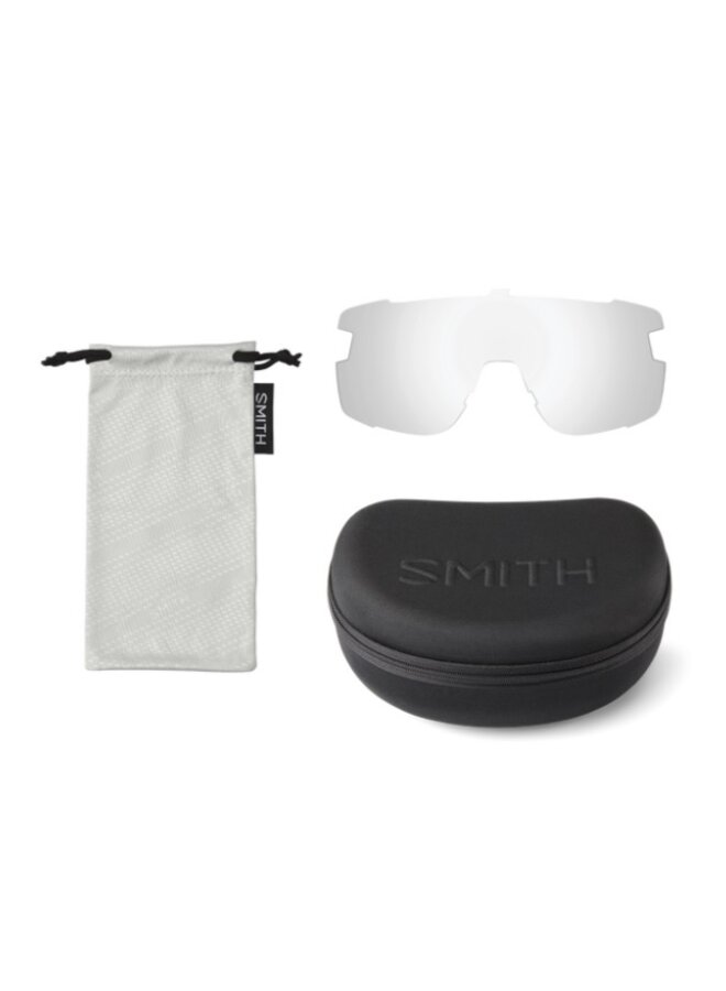 Smith Glasses Wildcat Sunglasses Matte Summit ChromaPop Rose Gold Mirror