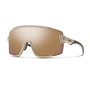 Smith Glasses Wildcat Sunglasses Matte Summit ChromaPop Rose Gold Mirror