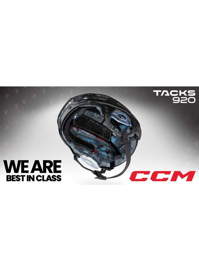 CCM HT TACKS 920 HOCKEY HELMET COMBO