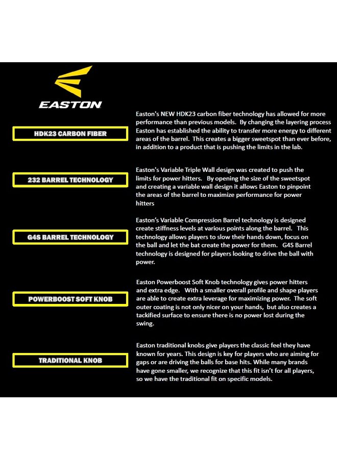 Easton Alpha 13" 1PC USSSA Slowpitch Softball Bat