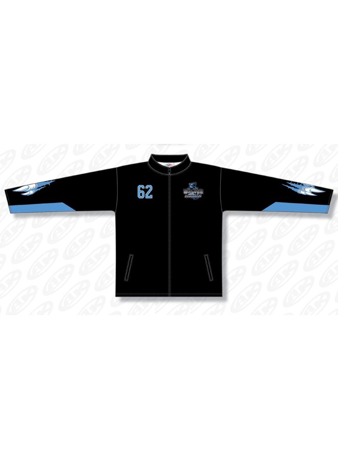 AK WOLVES LACROSSE SUBLIMATED TRACK JACKET