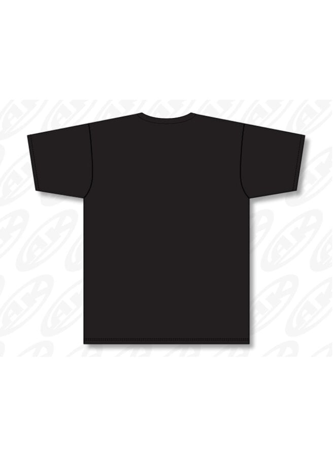 AK WOLVES LACROSSE (RUN WITH WOLVES ) T-SHIRT BLACK