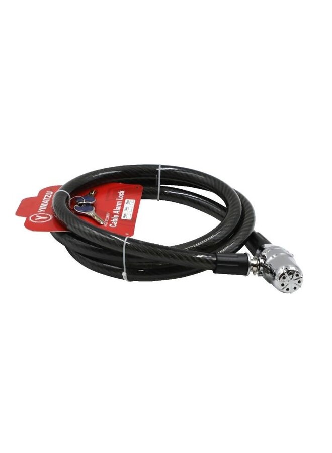 YIMATZU HEAVY DUTY CABLE LOCK WITH ALARM