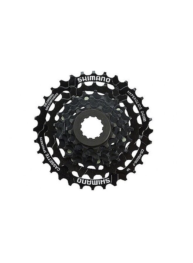 SHIMANO CASSETTE SPROCKET, CS-HG210-7, 7-SPEED, 12-14-16-18-21-26-32T