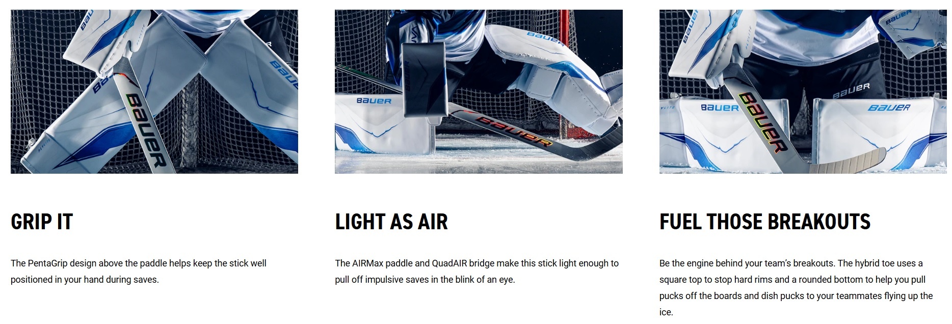 vapor flylite goalie