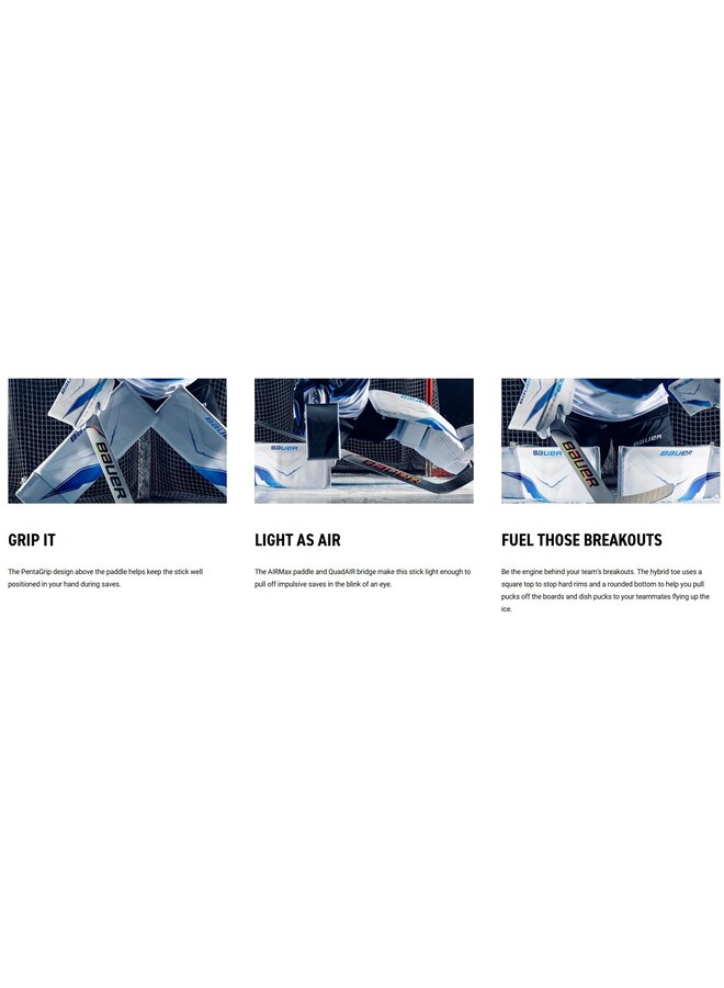 BAUER GSTK S25 VAPOR FLYLITE GOAL STICK SR