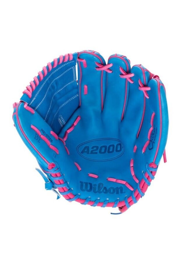 WILSON A2000 LOVE THE MOMENT B2 GLOVE 12" BLUE-PINK