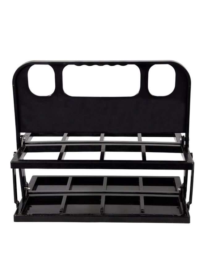 FOLDABLE WATER BOTTLE CARRIER HOLDS 8