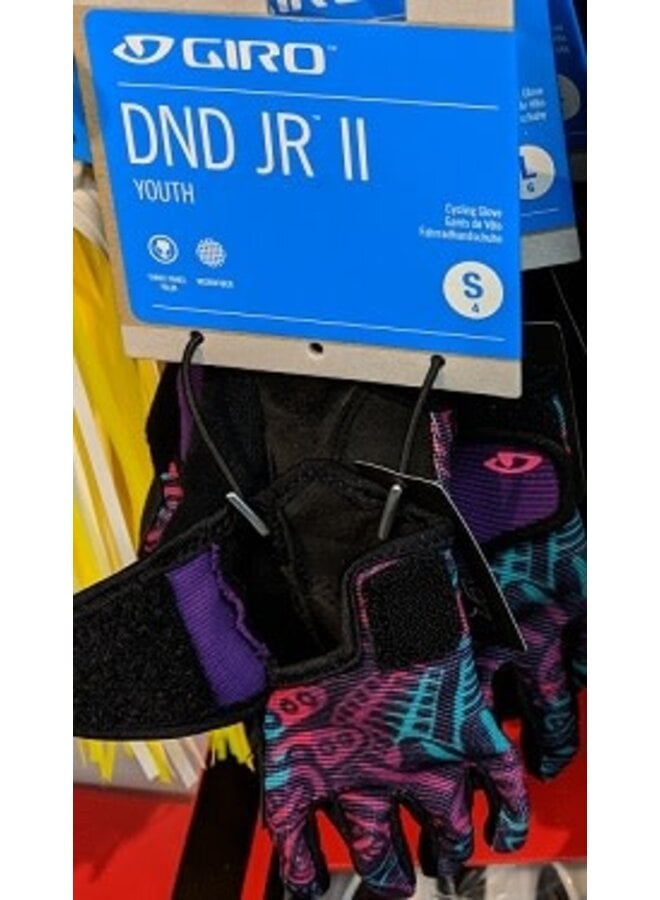 GIRO DND II CYCLING GLOVES JUNIOR