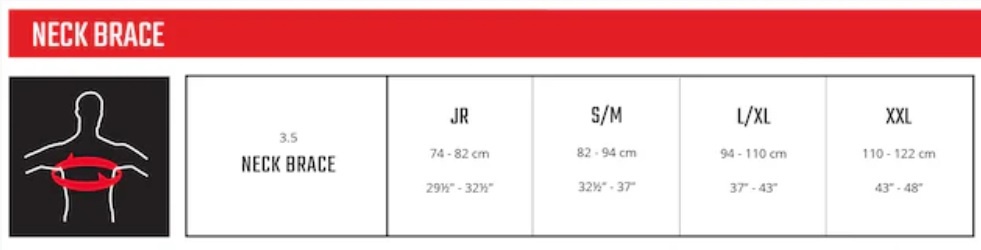 cycling neck brace