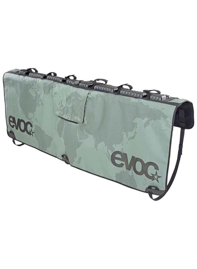 EVOC, Tailgate Pad, 136cm / 53.5'' wide, for mid-sized trucks, Olive