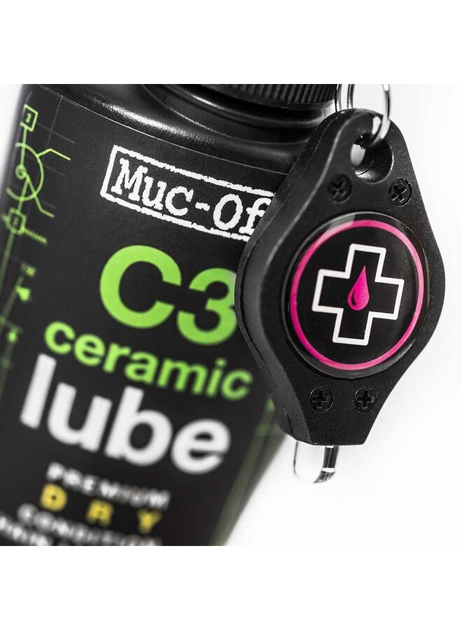 Muc-Off, Ceramic Dry Lubricant, 50ml with UV Torch