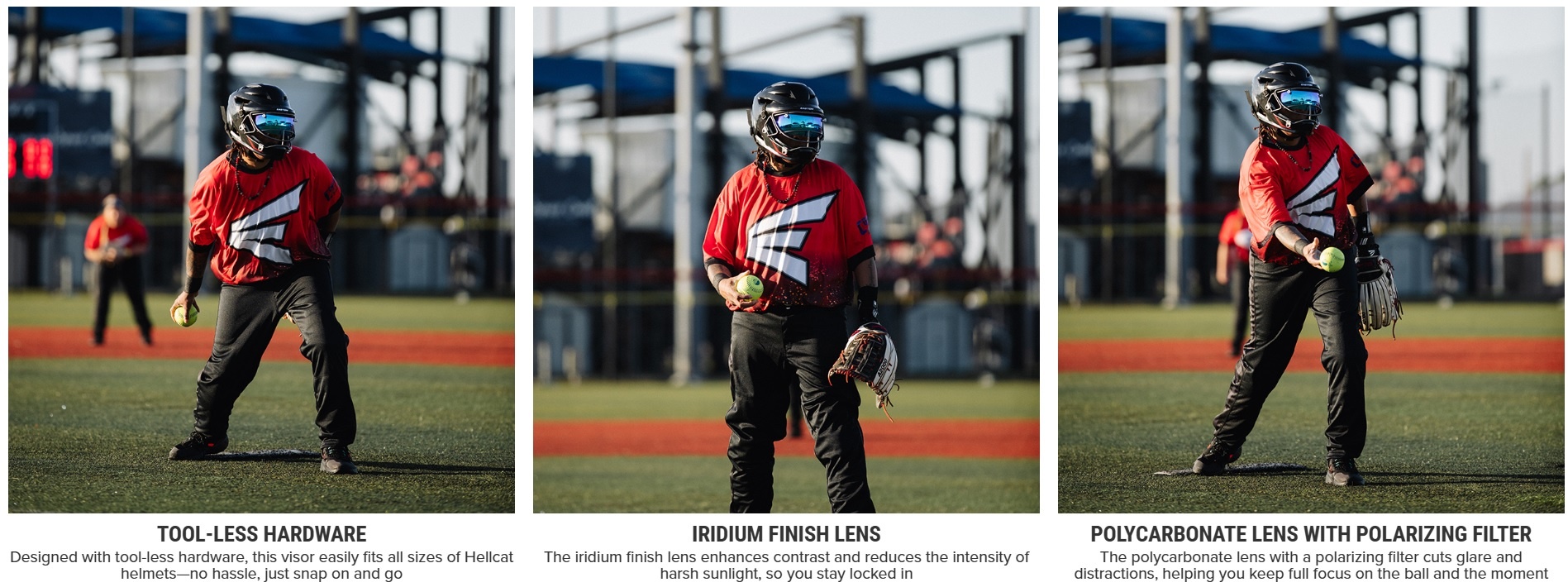 easton hellcat visor lens