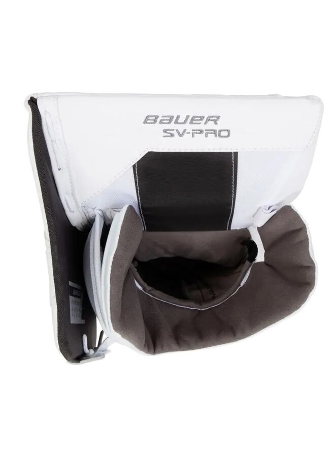 BAUER S25 SV-PRO BLOCKER-INT  REG, WHT