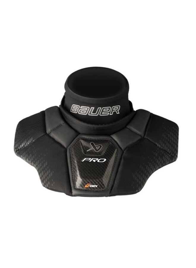 S25 BAUER PRO CERTIFIED NECK GUARD JR EACH
