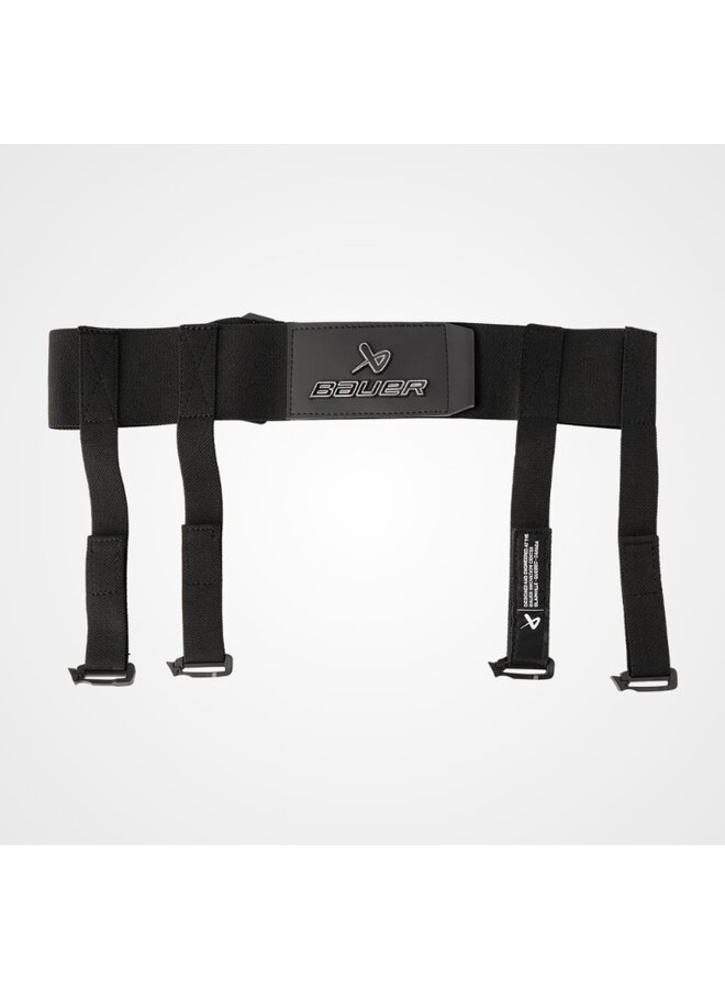 S25 BAUER GOALIE GARTER BELT EACH BLACK INTR