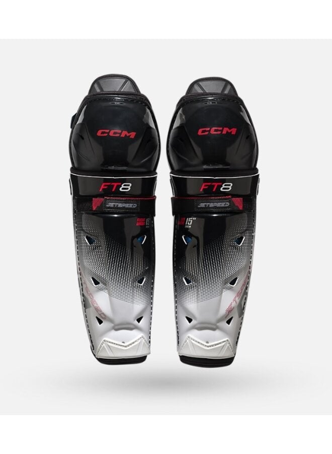 2025 CCM SG JETSPEED FT8 JR SHIN PAD