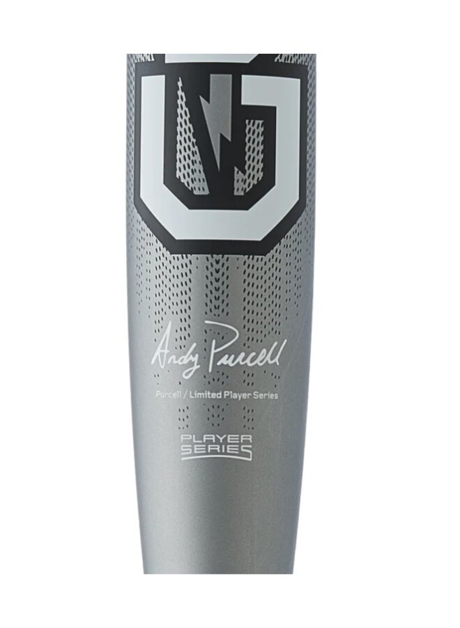 2025 LOUISVILLE GENESIS 1PC ANDY PURCELL SLOPITCH BAT SILVER - BLACK